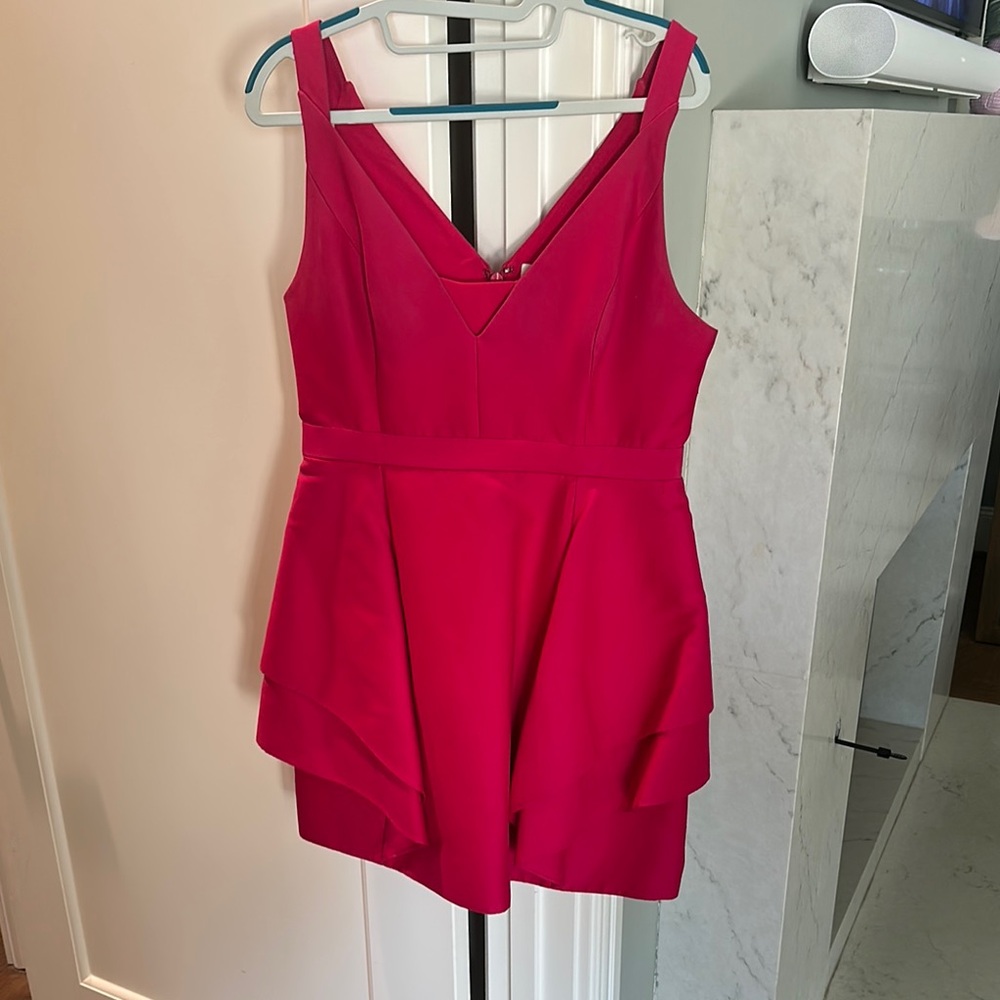 Halston Heritage Pink Dress